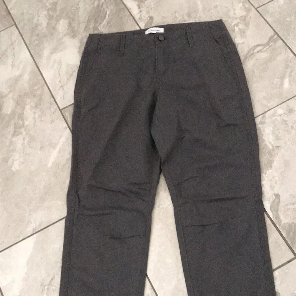 NEW - CALVIN KLEIN Women Charcoal Jogger Pants | 0